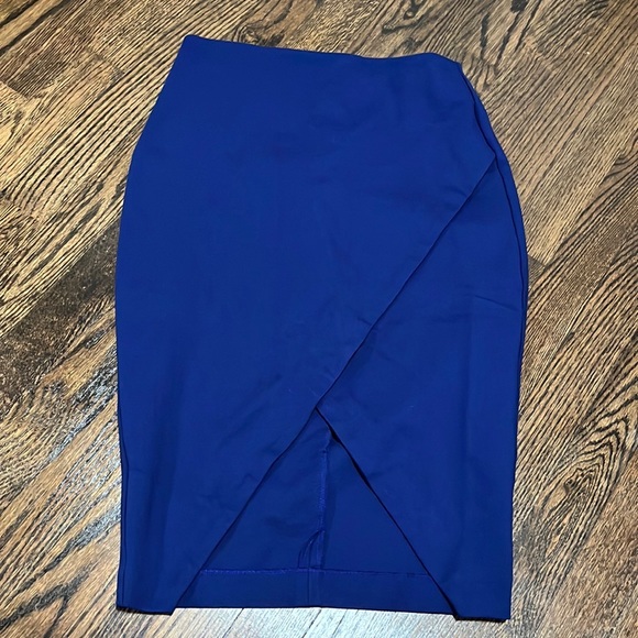 Express Dresses & Skirts - Express Navy Blue Pencil Skirt